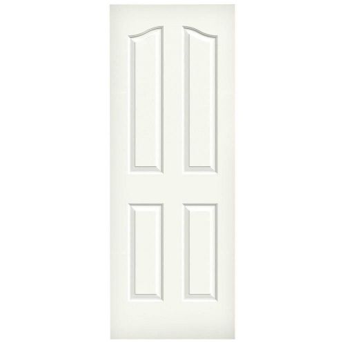 Provincial 4 panel primed moulded solid core wood grain texture interior doors for sale