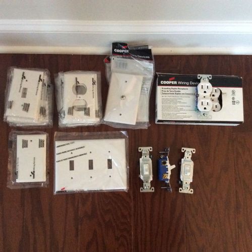Assorted cooper wiring components for sale