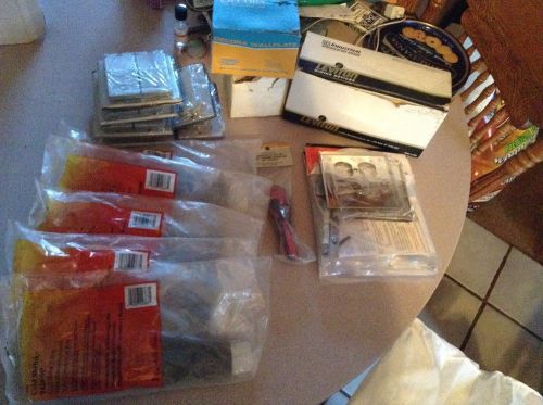 HUGE LOT of *NEW* Electrical Electrician Supplies - Leviton Covers Sockets MORE
