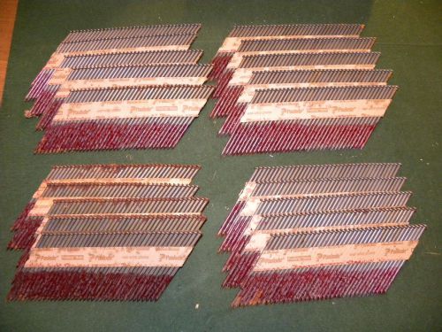 20 Nailgun Strips-Brite brand 3.25&#034; x .131 Smooth Shank-30 per Strip Nail Nails