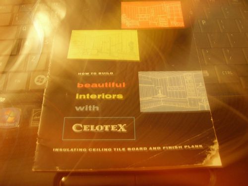 Celotex Advertising Booklet-Beautiful Interiors 1956-Celotex Corporation