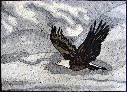 Flying Eagle Mosaic