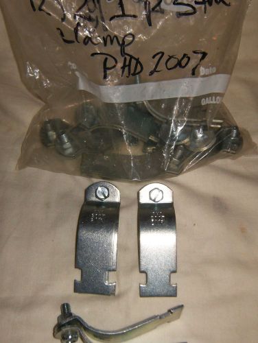 Unistrut 2&#034; ip pipe clamps for cast iron,iron pipe,steel,conduit #2007phd qty 12 for sale