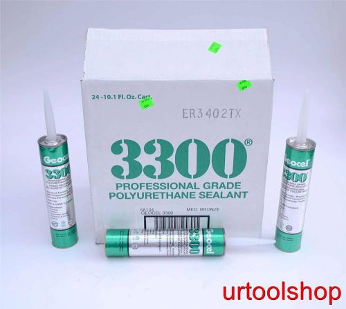 Case of 3300 Professional Grade Polyurethane Sealant Med Bronze 6944-294 3
