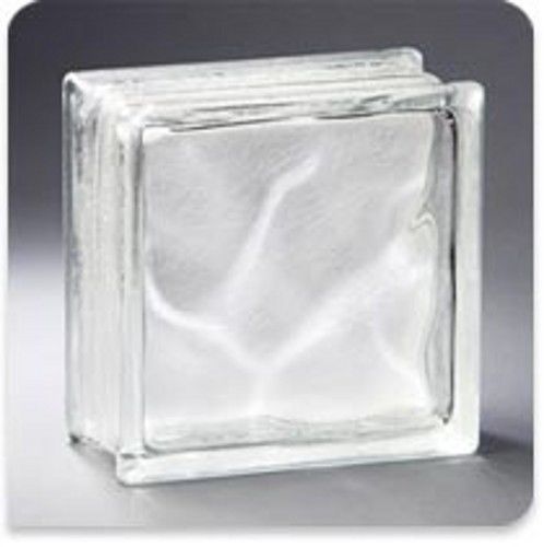 8x8x3 glass block (wavy mist) for sale