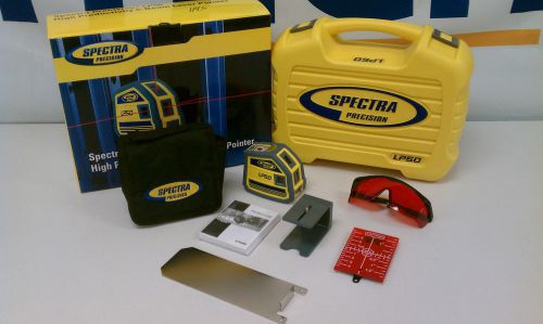 Spectra precision lp50 interior laser level 5 beam point generator carrying case for sale