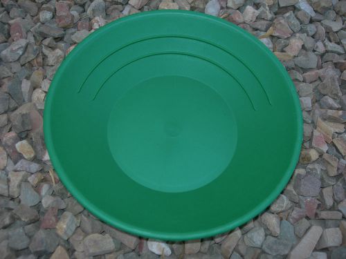 Gold Pans 10 pieces Panning 10&#034; High Impact Plastic GREEN Prospecting WHOLESALE
