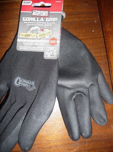 Nwt grease monkey  gorilla grip maximum gripping gloves size xl for sale