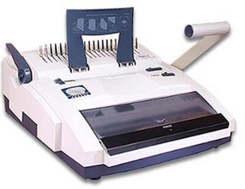 Sirclebind cw-4500 binding machine &amp; electric punch does combs &amp; 3:1 wire, new for sale