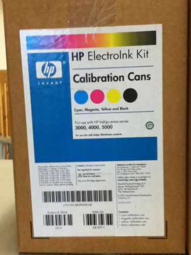 HP Indigo ElectroInk Calibration Catrirdges-Q5390-00160-3000,4000,5000 Series