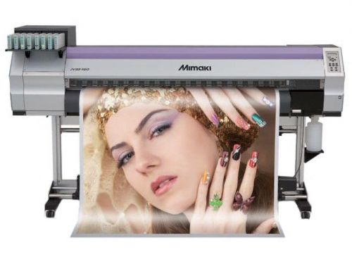 NEW MIMAKI JV33-160 WIDE FORMAT WITH 63&#034; PLOTTING CUTTER AND LAMINATOR COMBO