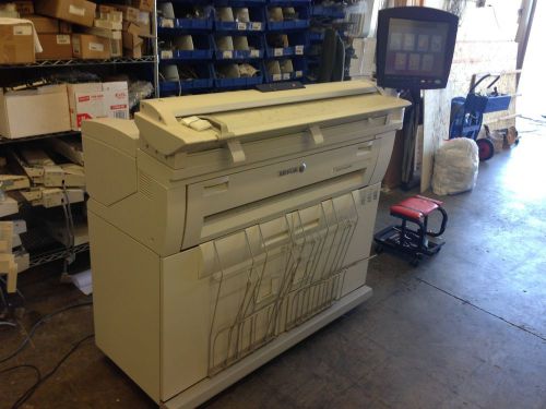 Xerox 6604 Wide Format Copier Printer Color Scanner Accxes Controller Two Rolls