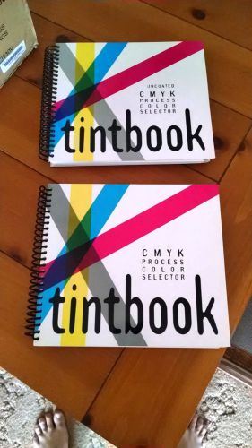 Tintbook cmyk process color selector on both coated and uncoated stock for sale
