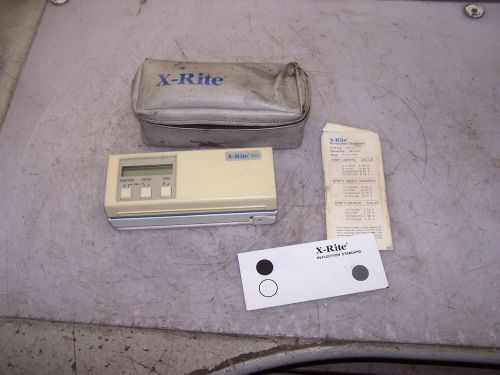 XRITE REFLECTION DENSITOMETER W/ DIGITAL DISPLAY &amp; SOFT CASE 12 VDC MODEL 400