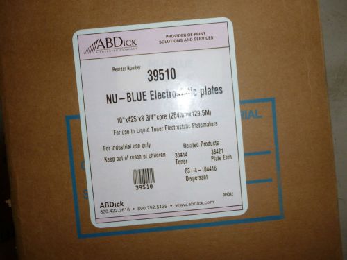 New other - ABDick NU-BLUE Electrostatic plates - Mega PLUS FILM