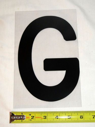 Replacement Plastic Letter for Outdoor Marquee Portable Sign Plastic 9 inch &#034;G&#034;