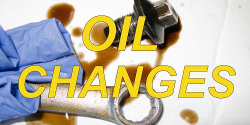 OIL CHANGE BANNER