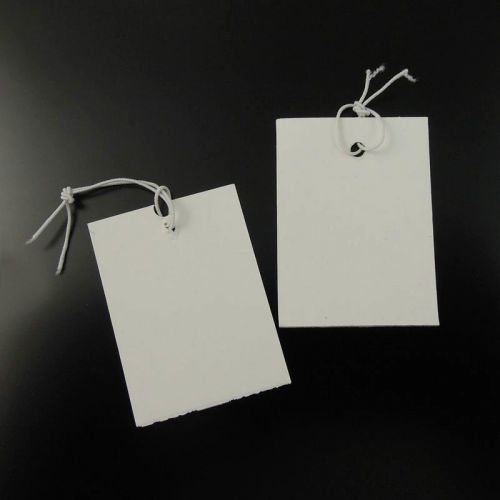 36348 White Color Paper Jewelry Accessories Display Hanging Tag 1998 pcs