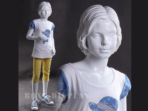Fiberglass Kid Children Cute Abstract Mannequin Manikin Dress Form Display #KEN7