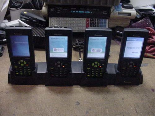 4x Intermec Model 700C Color Handheld Computers for P/R Only. All Power Up #2.