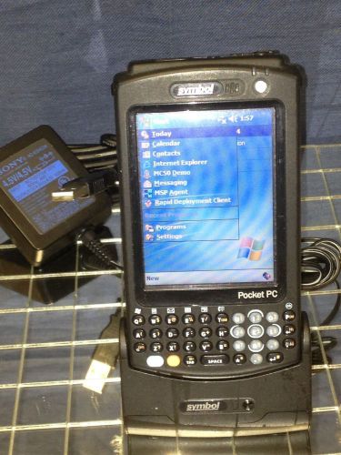 Motorola Symbol Pocket PC MC5040, MC5040-CRADLE Hand Held PDA PC Mobile Scanner