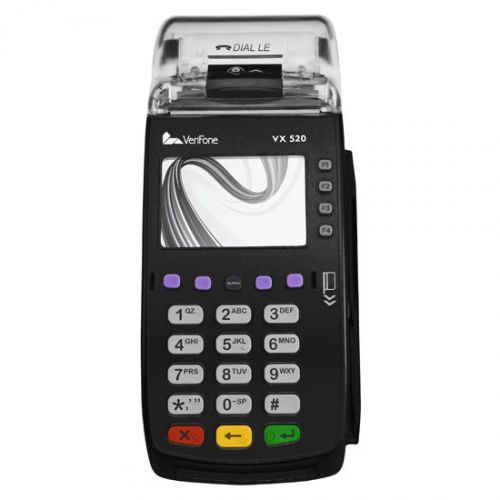 Verifone vx520le credit card terminal new for sale