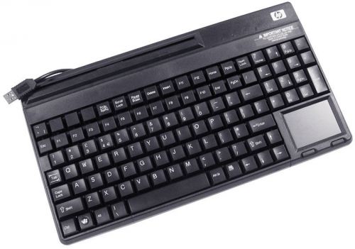 HP POS MSR UK Vista USB 106 Keyboard New 492245-031