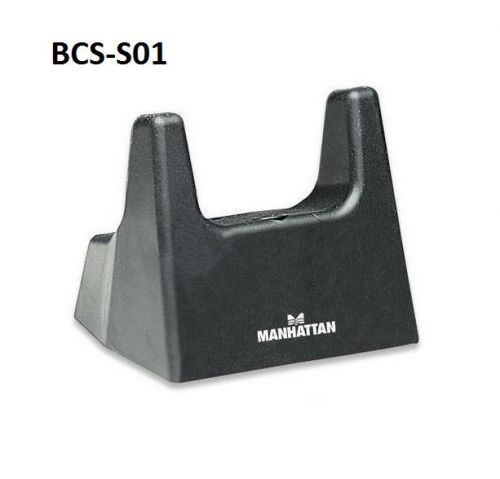 Sturdy rubber barcode scanner stand, manhattan 460880, cablesonline bcs-s01 for sale