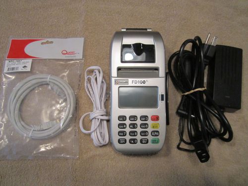 Fd100ti credit card machine ip or dial for sale
