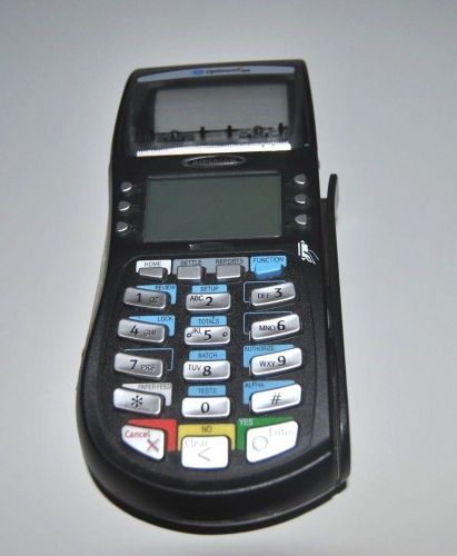 Hypercom optimum t4220 credit card machine no power cord for sale