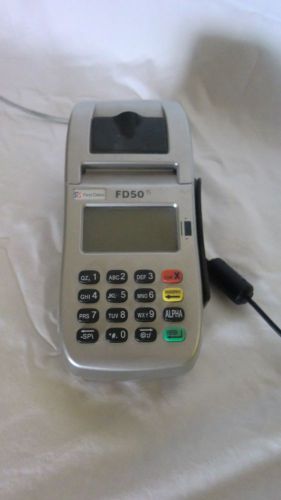 First Data FD50 Credit card processing machine