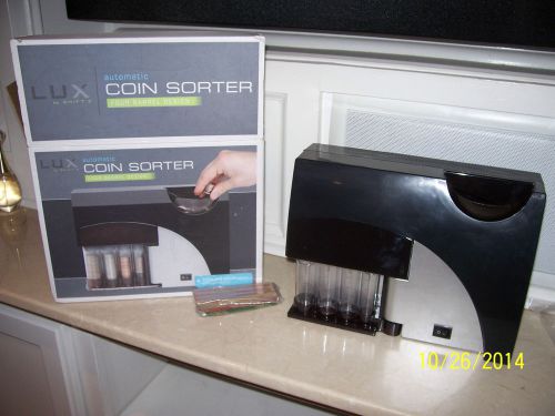 LUXE BY SHIFT 3 AUTOMATIC COIN SORTER FOUR BARREL DESIGN