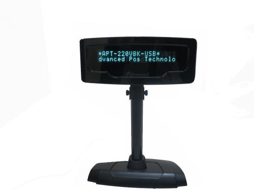 Pos Pole Display USB Connection and 2x20 Characters Advanced VFD