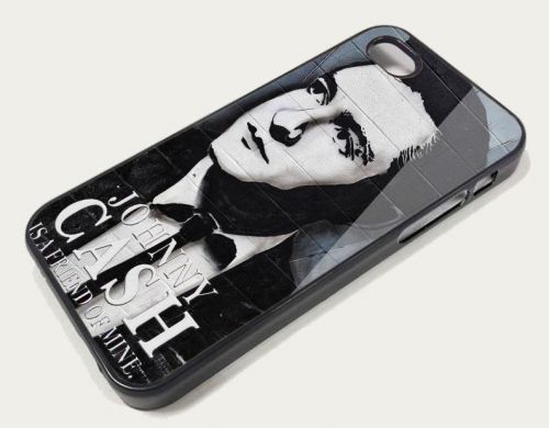 Case - Johnny Cash is a Friend of Mine Singer Actor Retro - iPhone and Samsung