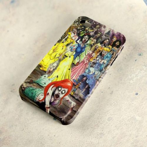 All Character Princess Zombie Disney A69 Case iPhone 4/5/6 Samsung Galaxy