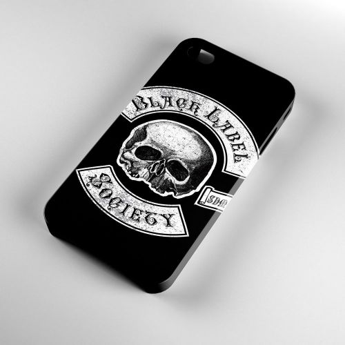 Black Label Society Skull Metal Band iPhone 4 4S 5 5S 5C 6 6Plus 3D Case Cover