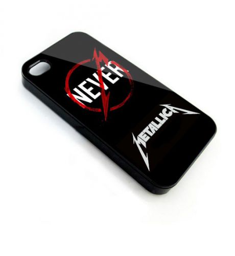 Metallica Heavy Metal Rock Band Logo iPhone Case Cover Hard Plastic DT21