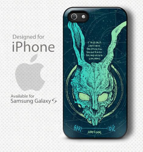 New Donnie Darko Fear Love Case For iPhone and Samsung galaxy