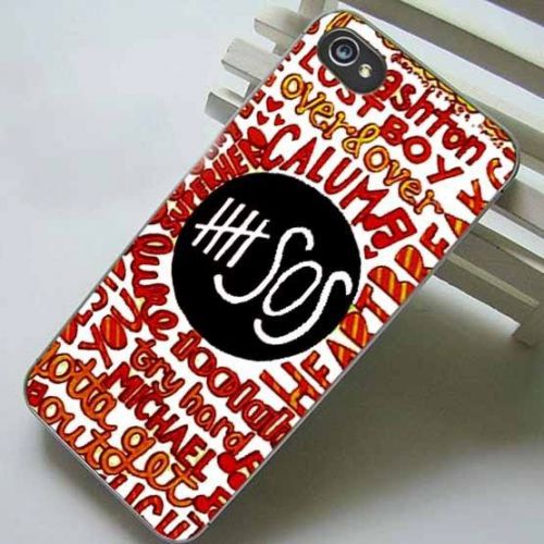 Samsung Galaxy and Iphone Case - 5SOS 5 Seconds of Summer Logo and Quotes