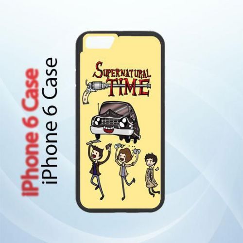 iPhone and Samsung Case - Funny Adventur Time Supernatural Art - Cover