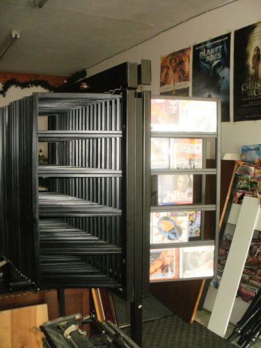 DVD display rack holds 170 DVD&#034;S see picture pick up only,,,with lock