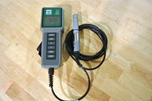 Ysi 63 ph salinity conductivity temperature handheld field meter 10&#039; cable for sale