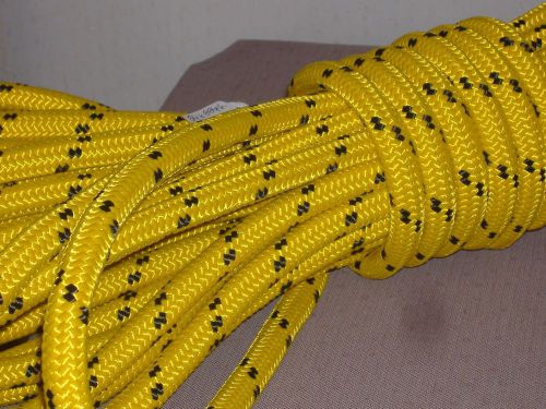 Double braid polyester 3/4&#034; x92 feet arborist rigging tree bull rope for sale