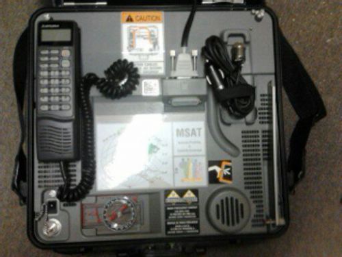 Mint mitsubishi st150a msat transportable satellite phone,mining,marine w c,warr for sale