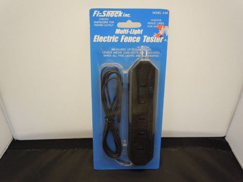 FI-SHOCK  Electric Fence Voltage Tester MULTI LIGHT NEW