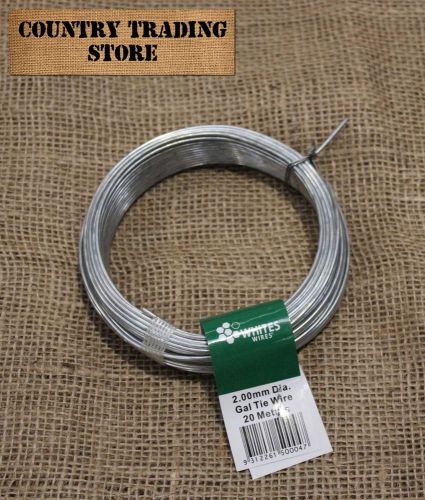Galvanised Tie Wire 2mm x 20m Fencing 50004 Whites Wires