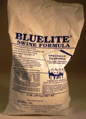 Swine Bluelite 2# Electrolyte Energy Vitamins Show Pig