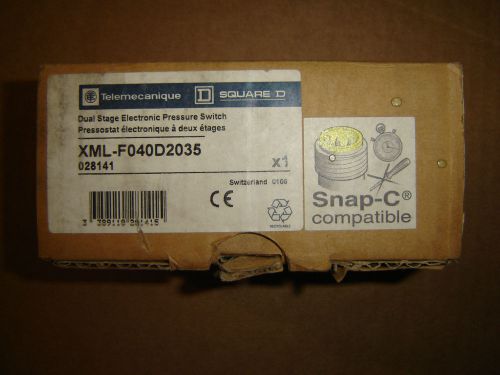 New Telemecanique XML - F040D2035 Dual Stage Electronic Pressure Switch