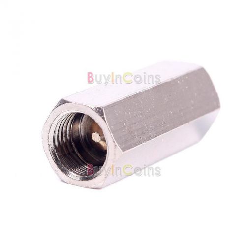Brass 1/4&#034; Threaded BSPP Female Full Ports One Way Air Check Gas Valve Gadgets
