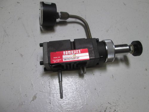 Numatics 081rd100j016p regulator *used as pictured* for sale